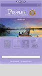 Mobile Screenshot of peoplesofwhiteville.com